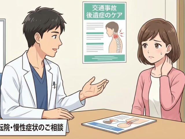 交通事故の「むちうち」が長引いていませんか？江南市のひだか接骨院江南院が根本改善を目指します